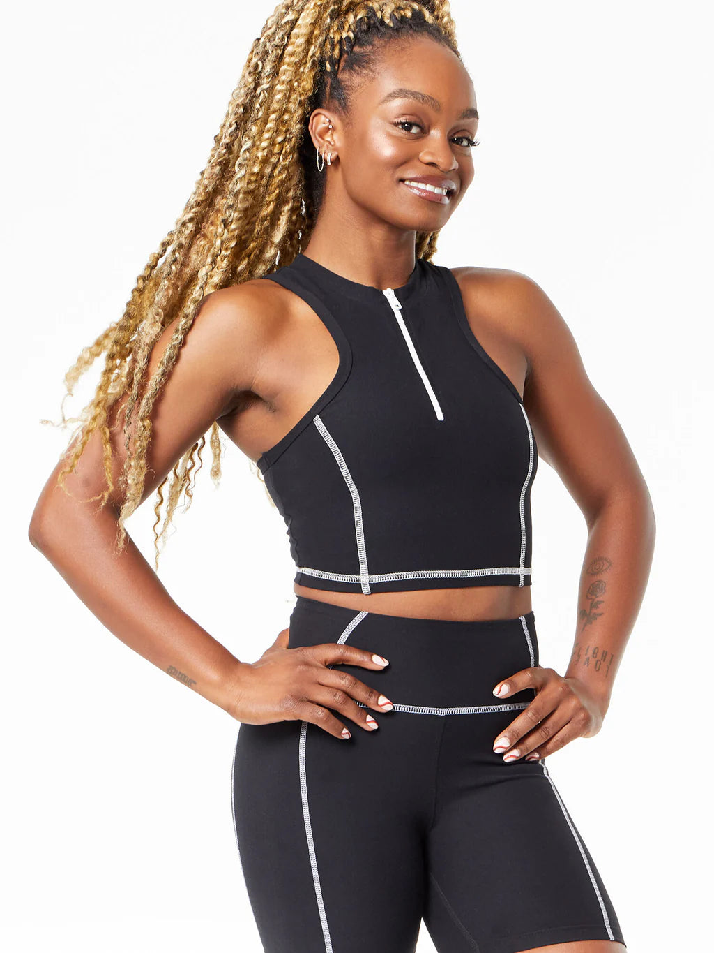 Linsey Zip Front Tank