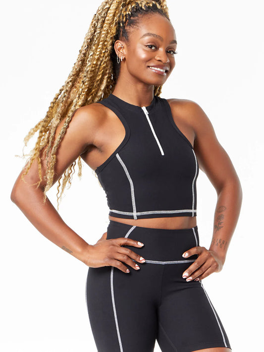 Linsey Zip Front Tank