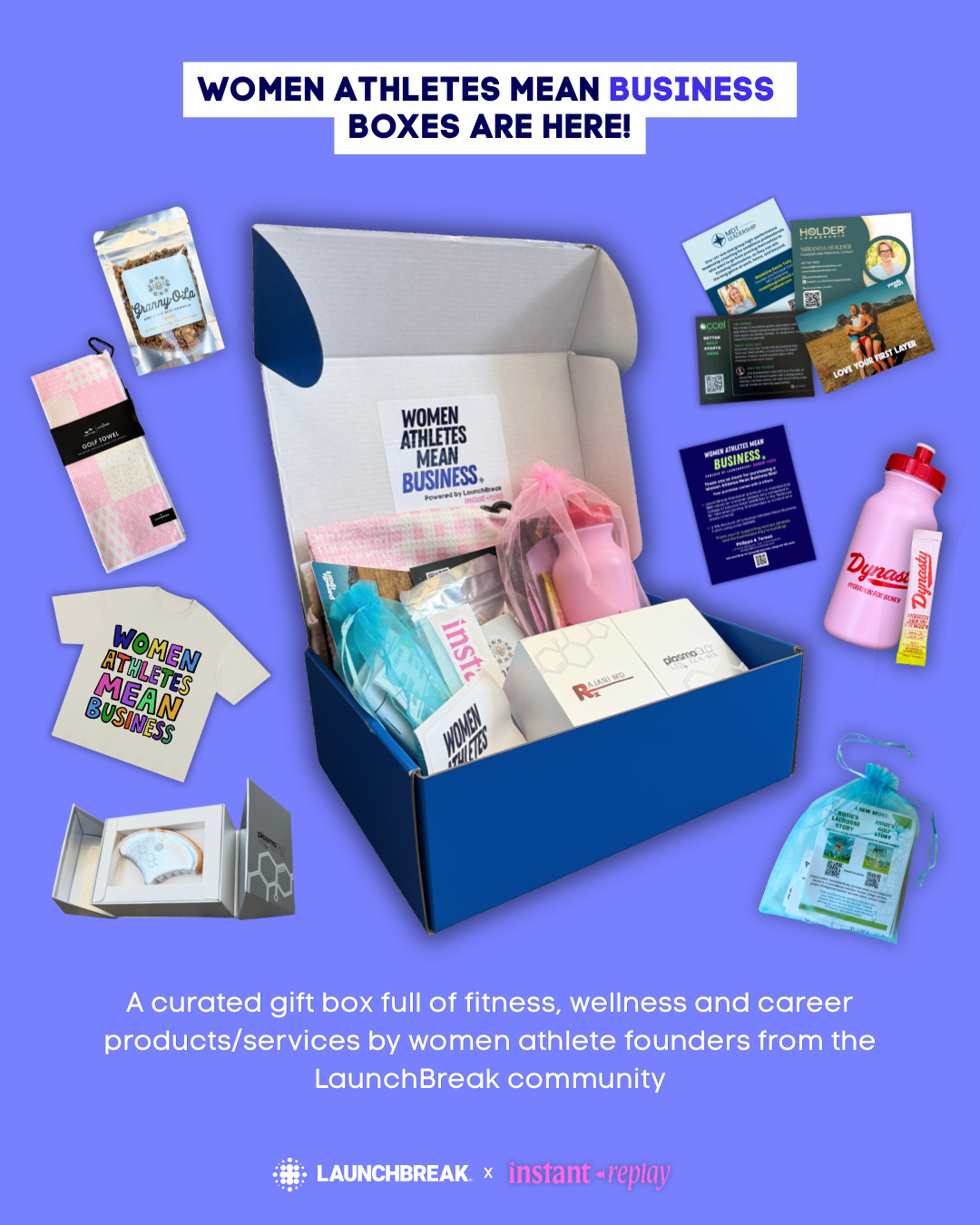 Women Athletes Mean Business Box
