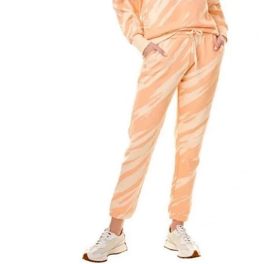 Nectarine Orange Tie Dye Essentials Jogger Pants