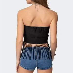 Tassel Tie Top